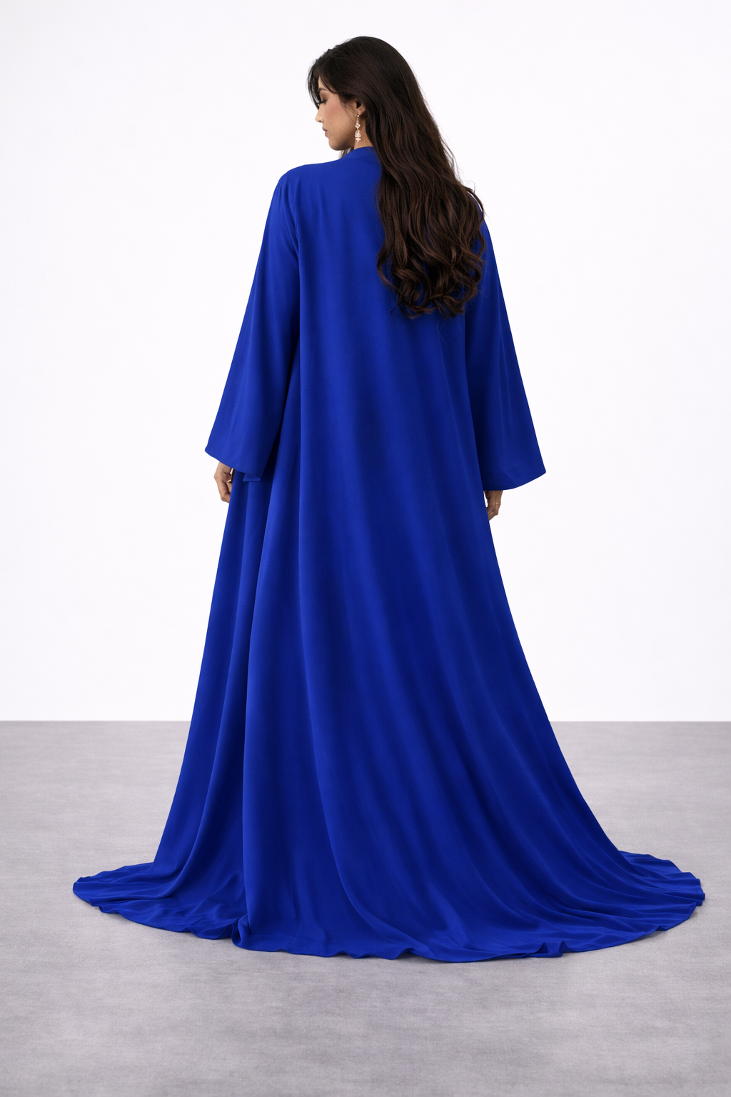 Sapphire Blue Abaya